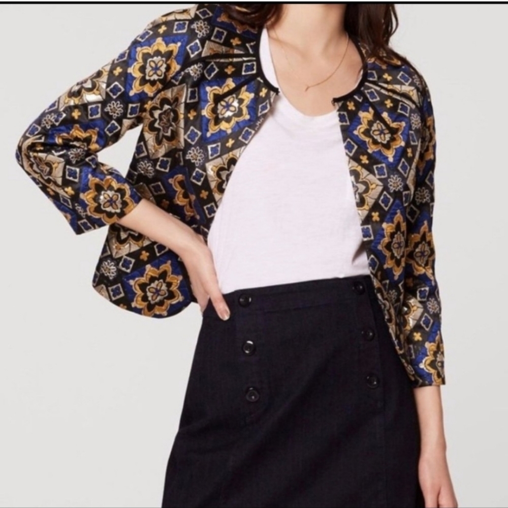 Loft metallic jacket